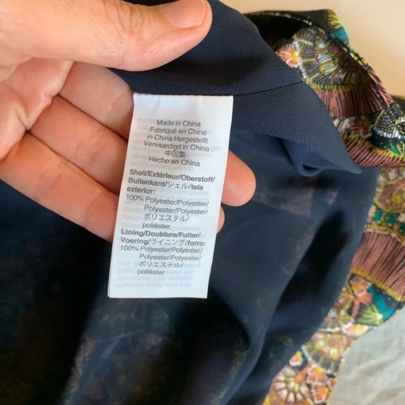 J CREW Point Sur Long Sleeve
Paisley Maxi Dress  size 2 - Picture 10 of 15